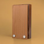 Oblong Wood Block Award with Beech Face Plate